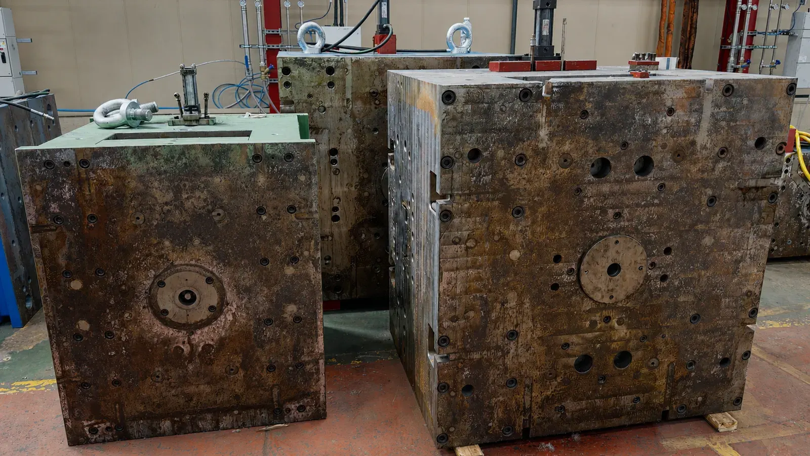 Mould tools in the factory
